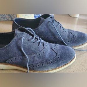 Women’s Cole Haan Original Grand Wing Blue Suede